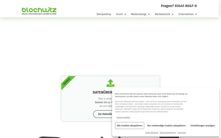 Screenshot of blochwitz.info