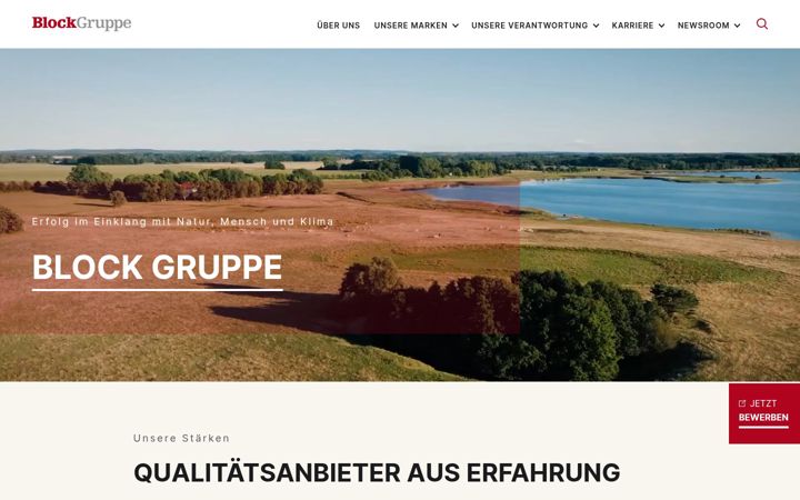 Screenshot of block-gruppe.de