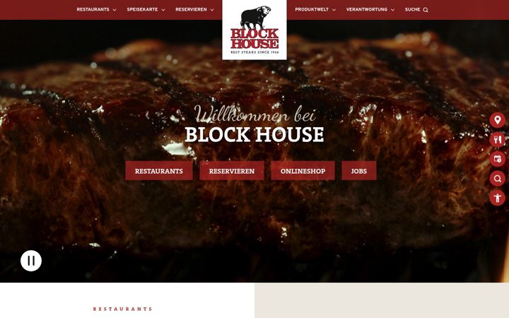 Screenshot of block-house.de