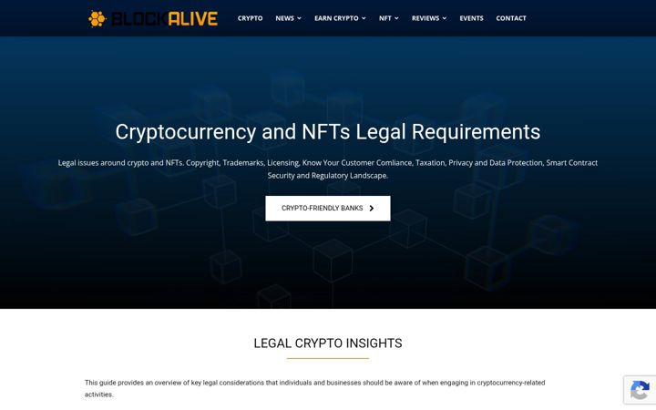 Snímek obrazovky blockalive.com