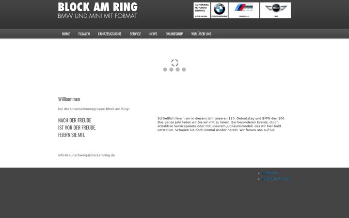 Screenshot of blockamring.net