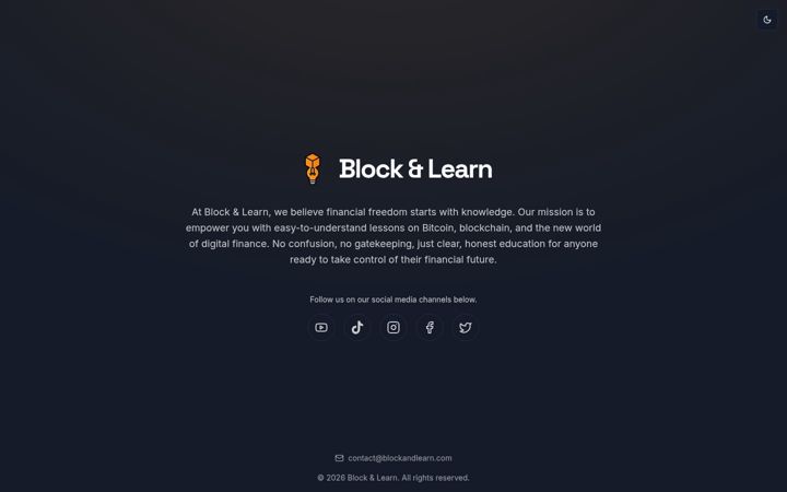 Screenshot of blockandlearn.com