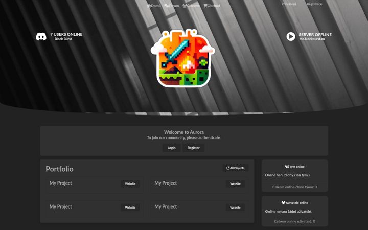 Screenshot of blockburst.eu