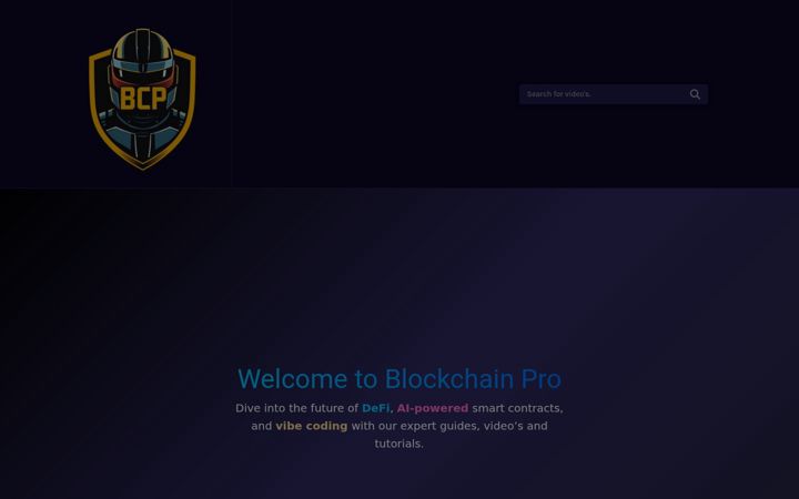 Screenshot of blockchain-pro.com