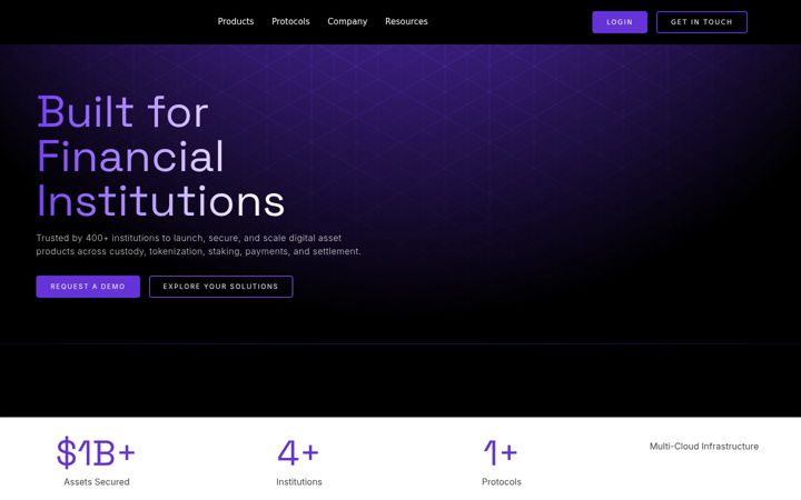 Screenshot του blockdaemon.com