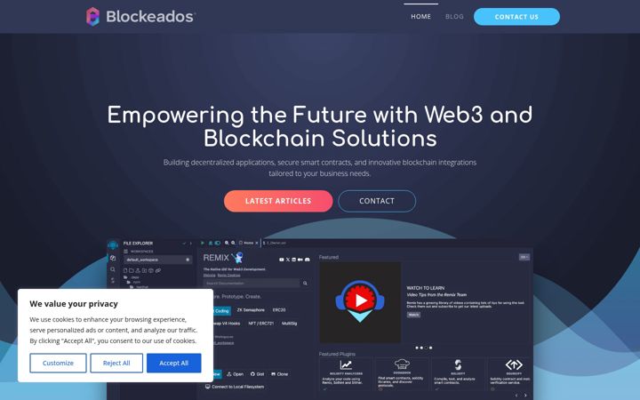 Screenshot of blockeados.com