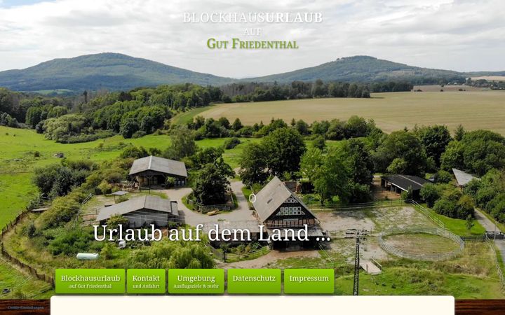 Screenshot of blockhausidylle.de