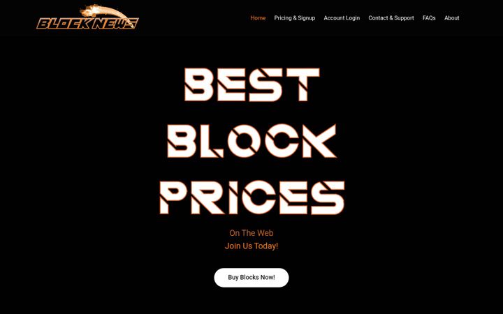Screenshot of blocknews.net