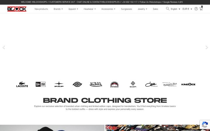 Screenshot of blockshop.online
