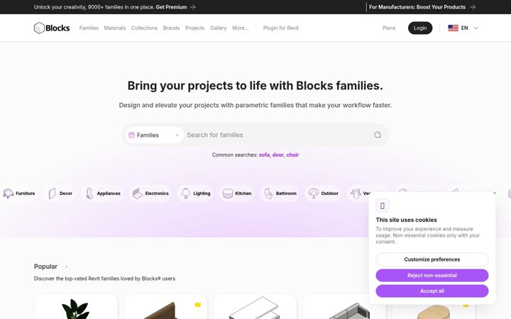 Screenshot of blocksrvt.com