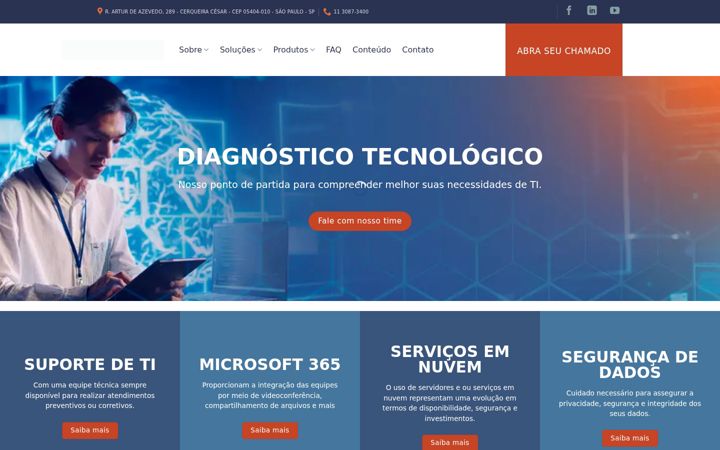 Screenshot of blocktime.com.br