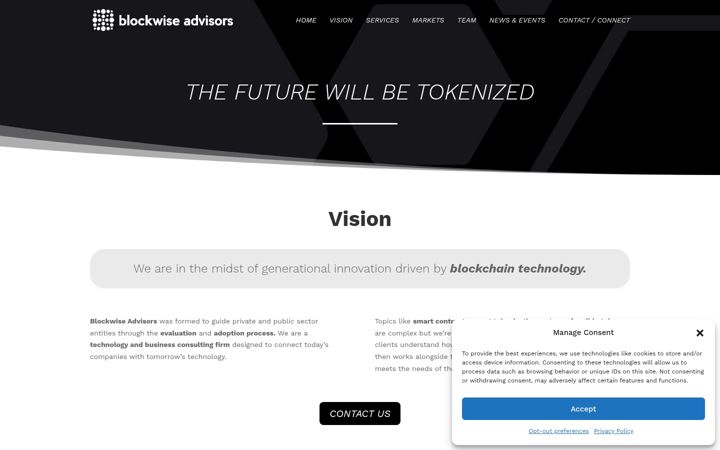 Screenshot of blockwiseadv.com