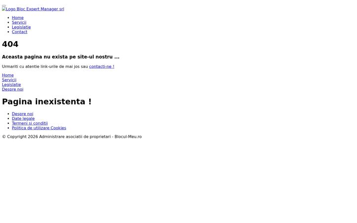 Screenshot of blocul-meu.ro
