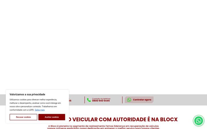 Screenshot του blocx.com.br