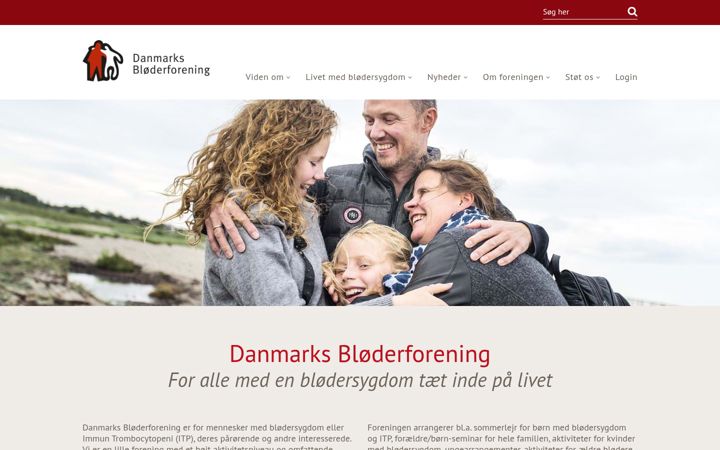 Screenshot του bloderforeningen.dk