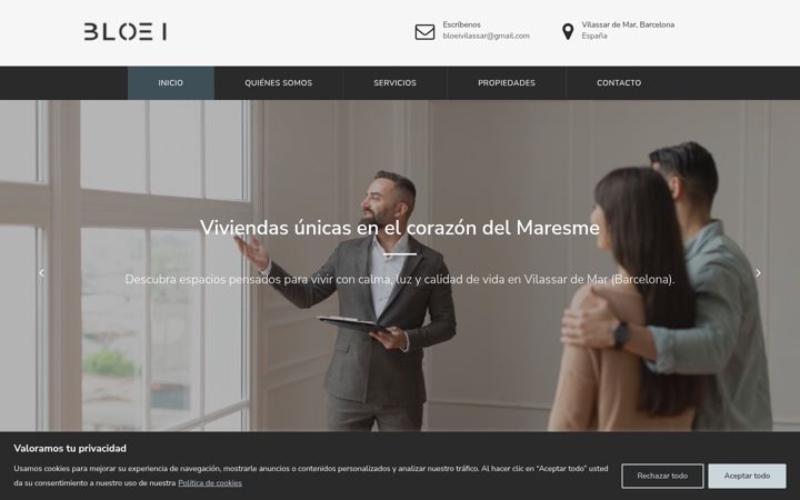 Screenshot of bloeivilassar.com