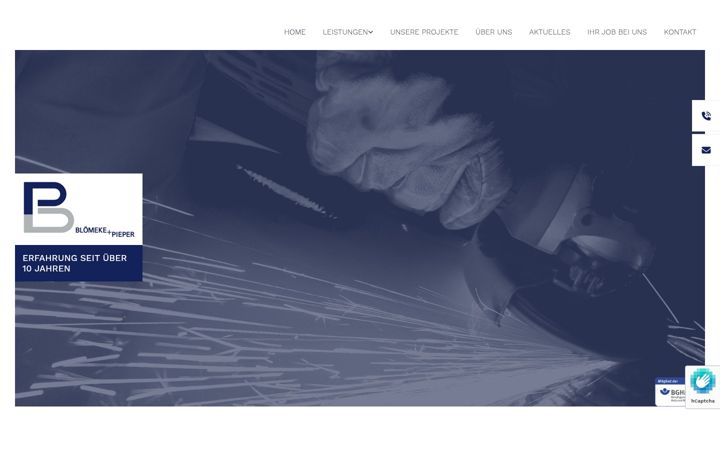 Screenshot of bloemeke-pieper.de