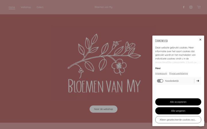 Képernyőkép: bloemenvanmy.nl
