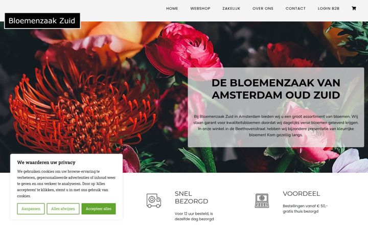 Képernyőkép: bloemenzaakzuid.nl