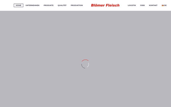 Screenshot of bloemer-fleisch.de