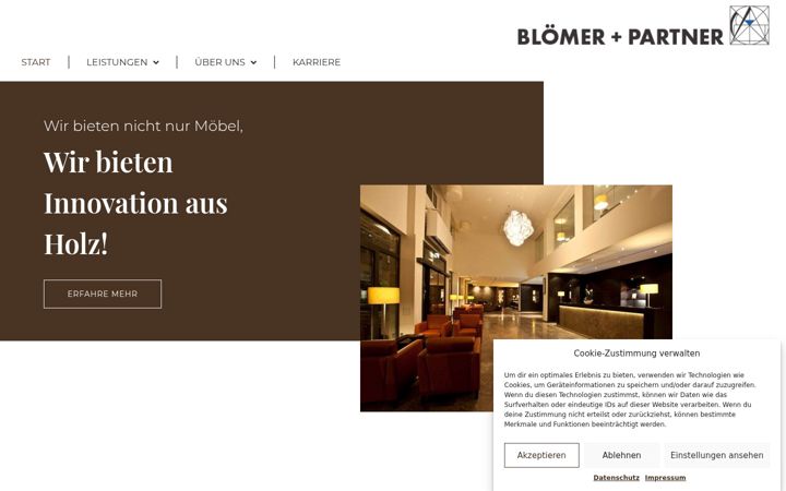 Screenshot of bloemerpartner.de