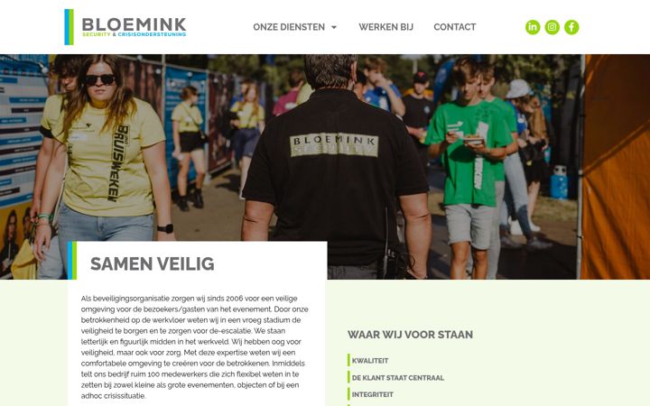 Skærmbillede af bloeminksecurity.nl