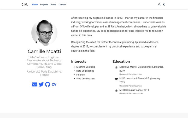 Screenshot of blog-2019.onrender.com