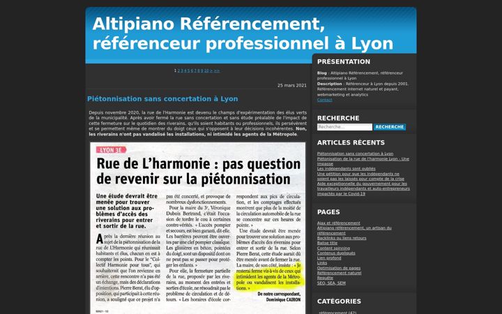 Screenshot of blog-altipiano-referencement.com