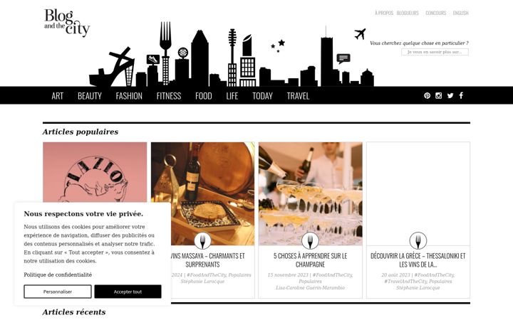 Screenshot of blog-and-the-city.com