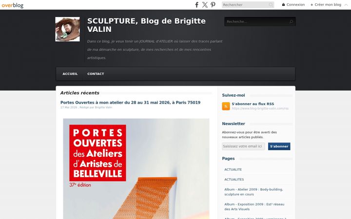Screenshot of blog-brigitte-valin.com