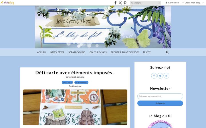Screenshot of blog-du-fil.com