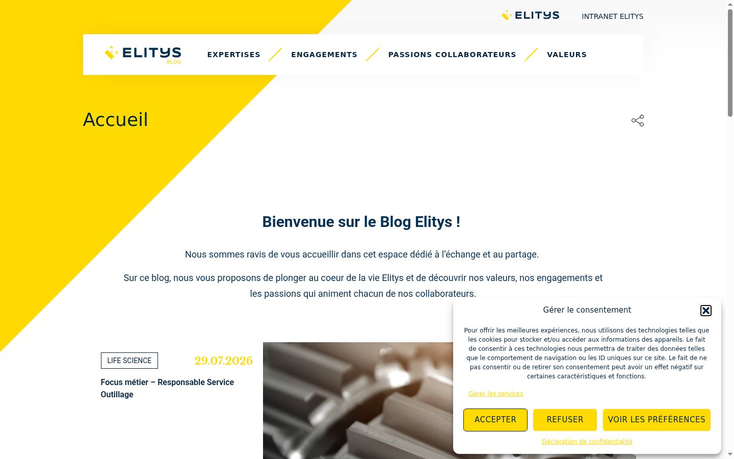 Sutikimo reklamjuostės, rodytos prieš bet kokią sąveiką, ekrano kopija