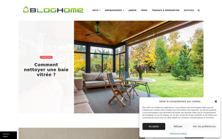 Screenshot of blog-home.fr