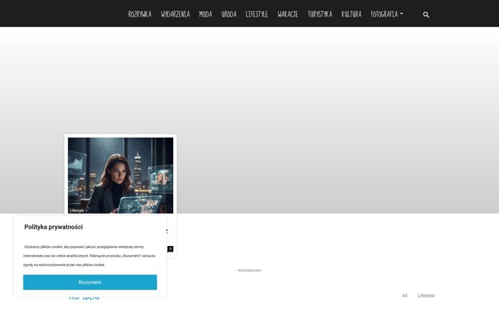 Screenshot of blog-lifestyle.pl