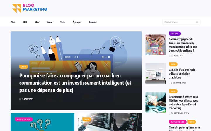 Ekrānuzņēmums no blog-marketing.be