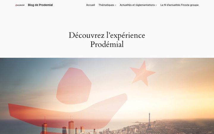 Screenshot of blog-prodemial.fr