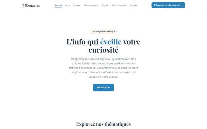 Screenshot of blogaetan.net