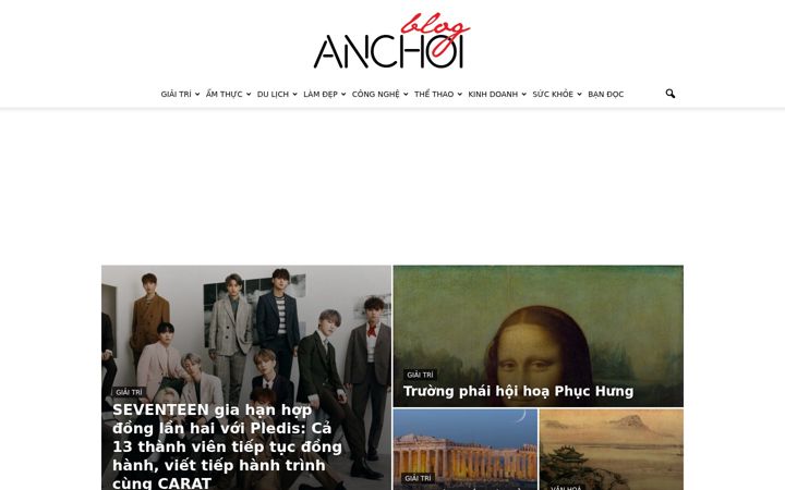 Screenshot di bloganchoi.com
