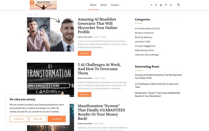 Képernyőkép: blogandgetpaid.com