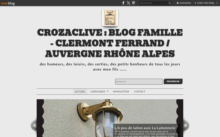 Screenshot of blogcrozaclive.com