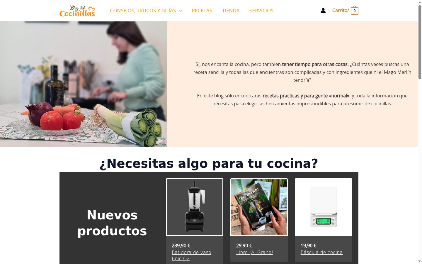 Captura de ecrã do banner de consentimento apresentado antes de qualquer interação
