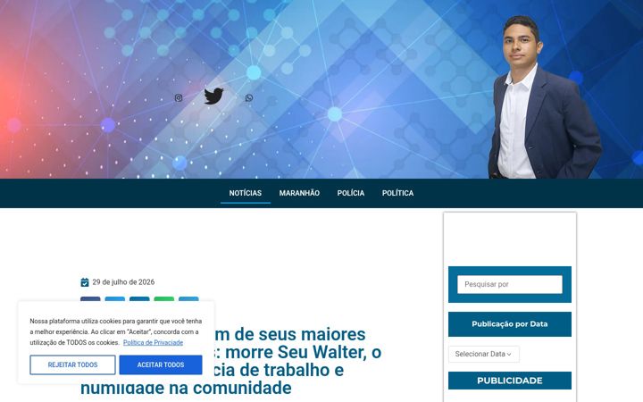 Screenshot of blogdopedrofelipe.com