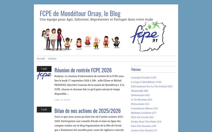 Screenshot of blogfcpe-orsaymondetour.fr