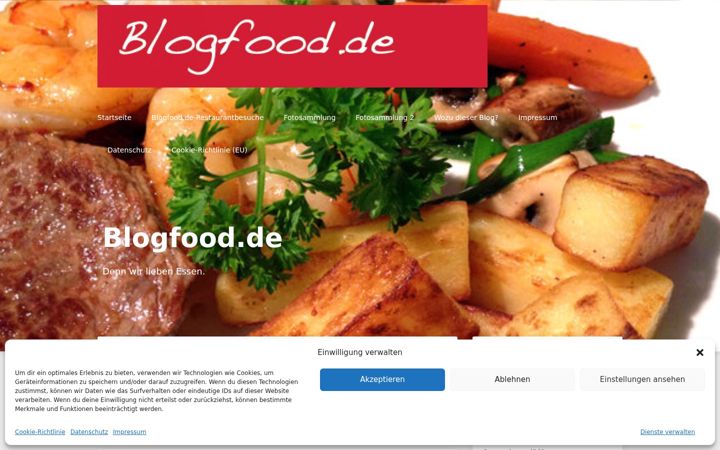 Screenshot of blogfood.de