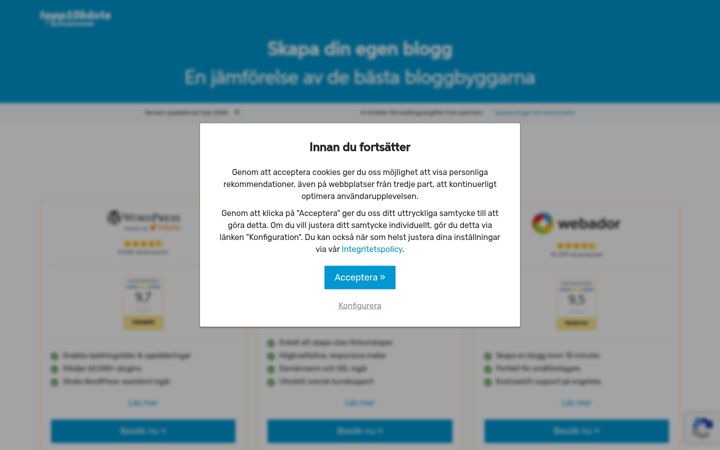 Screenshot of blogg-byggare-testvinnare.se