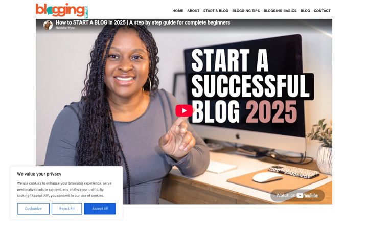 Screenshot stránky blogging-help.com