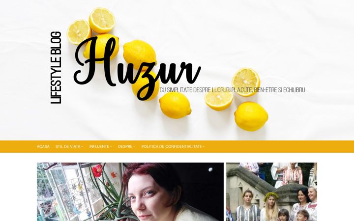 Screenshot of bloghuzur.ro