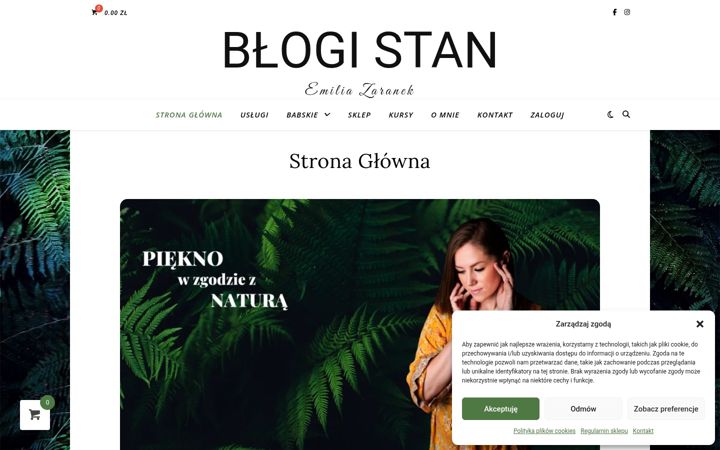 Screenshot of blogi-stan.pl