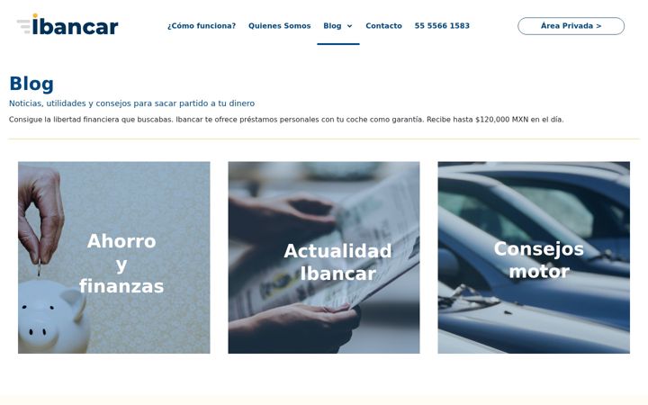 Ekraanipilt saidist blogibancar.mx