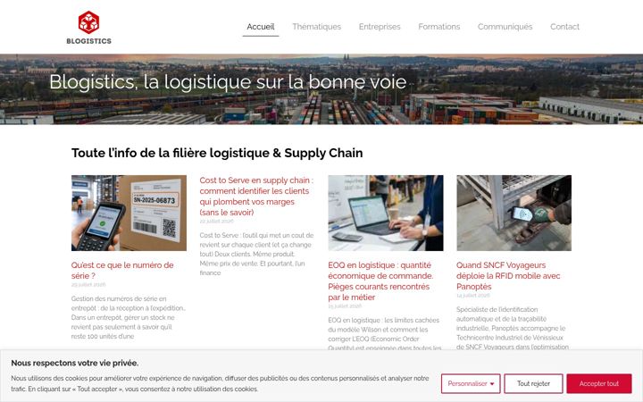 Képernyőkép: blogistics.fr